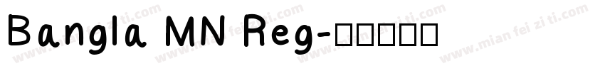 Bangla MN Reg字体转换